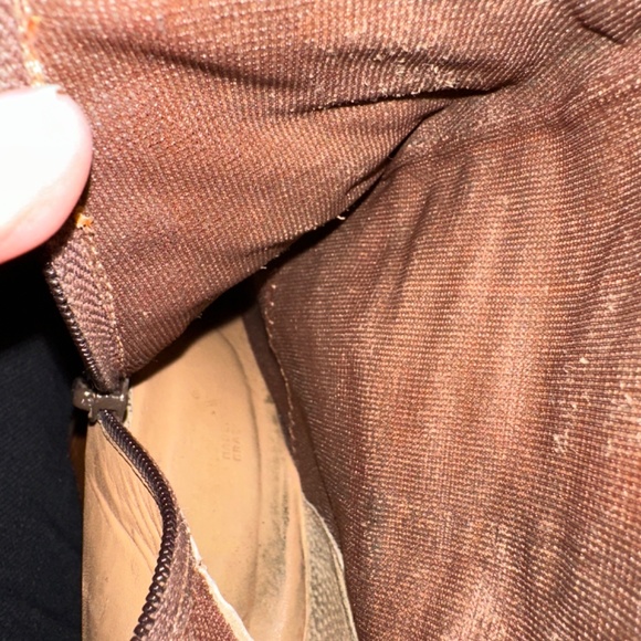 size 61/2 tan soft leather from brazil boots - Picture 15 of 16